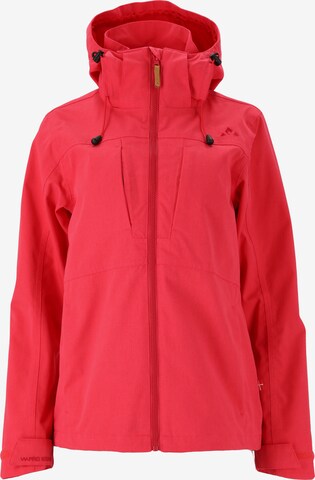 Whistler Outdoor Jacket 'Downey' in Red: front