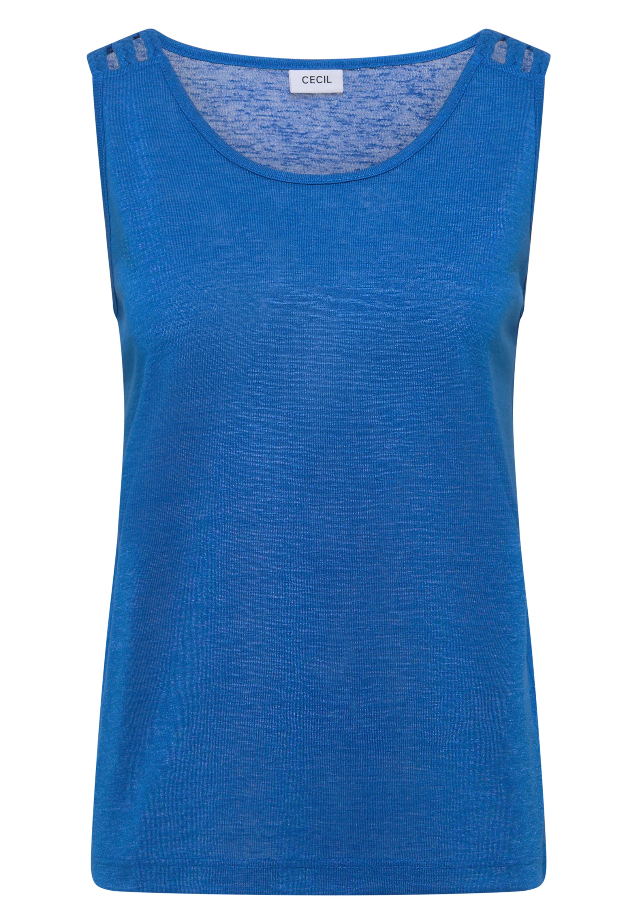 CECIL Top in Blau: Vorderseite