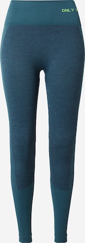 ONLY PLAY Skinny Workout Pants 'JAMINO' in Blue: front
