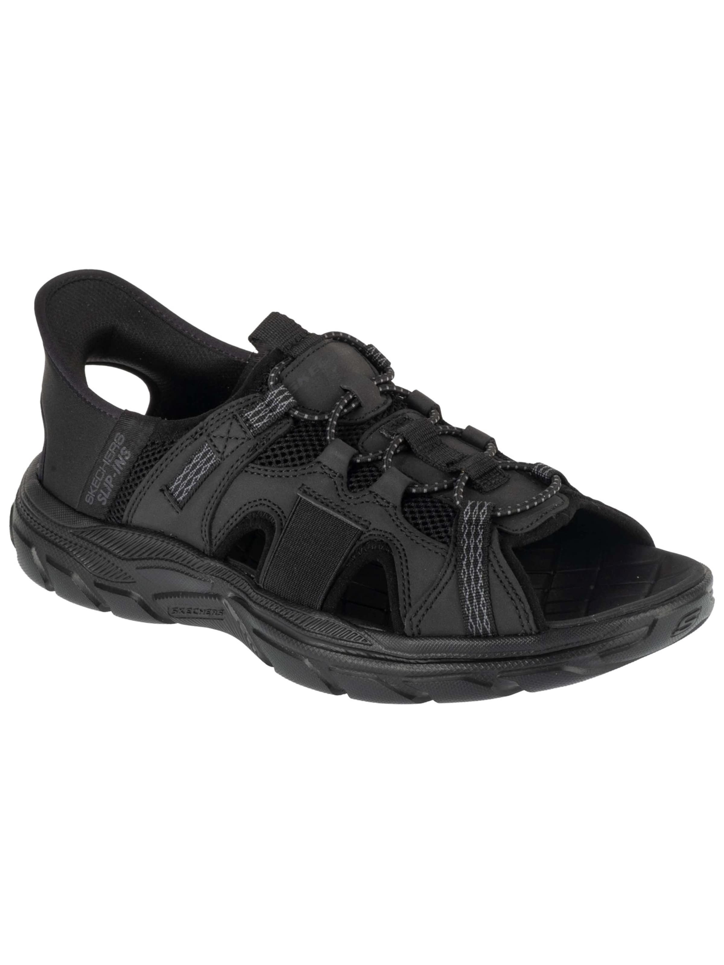 SKECHERS Trekkingsandale 'Slip-Ins: Revolted SS - Merrick' in Schwarz: Vorderseite