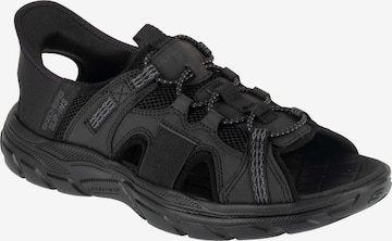 SKECHERS Wandelsandalen 'Slip-Ins: Revolted SS - Merrick' in Zwart: voorkant