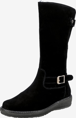 WALDLÄUFER Boots 'Hoja' in Black: front
