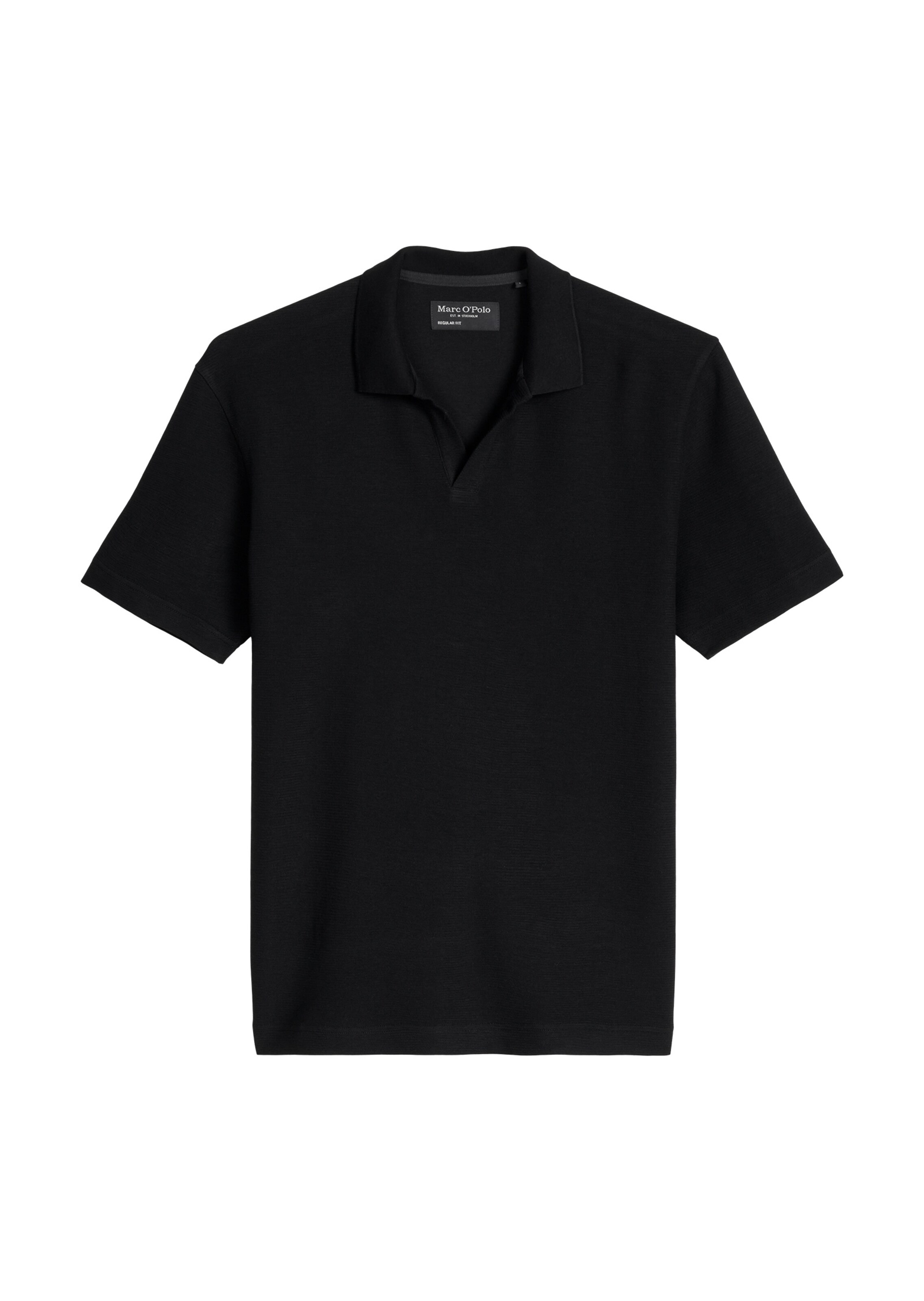 Marc O'Polo Shirt in Zwart: voorkant