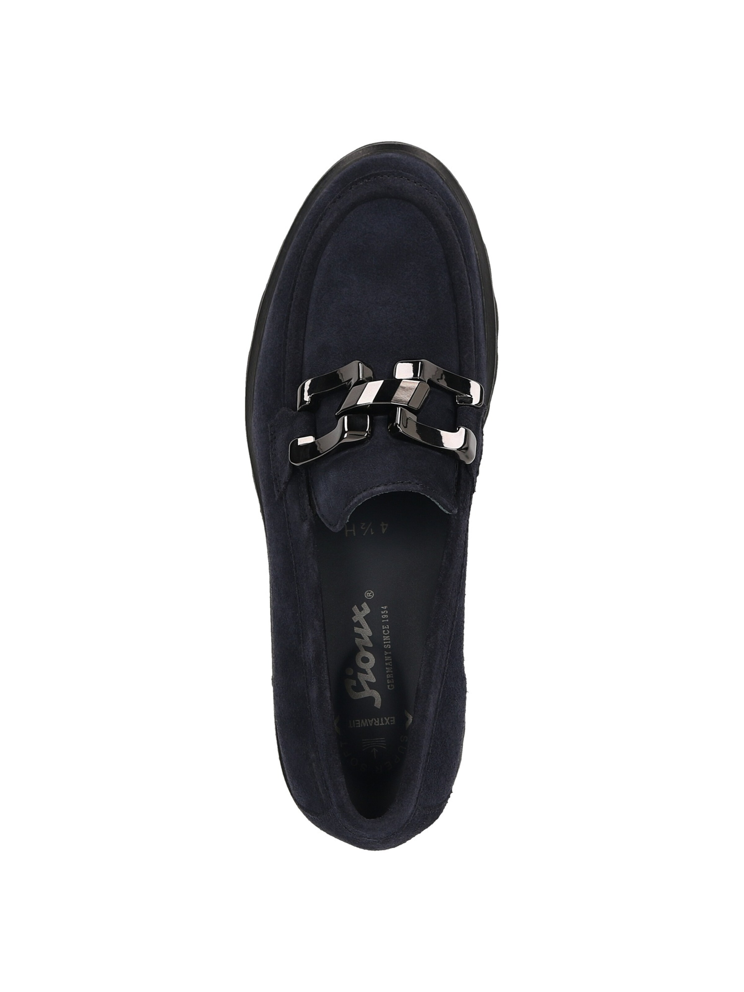 SIOUX Classic Flats in Blue