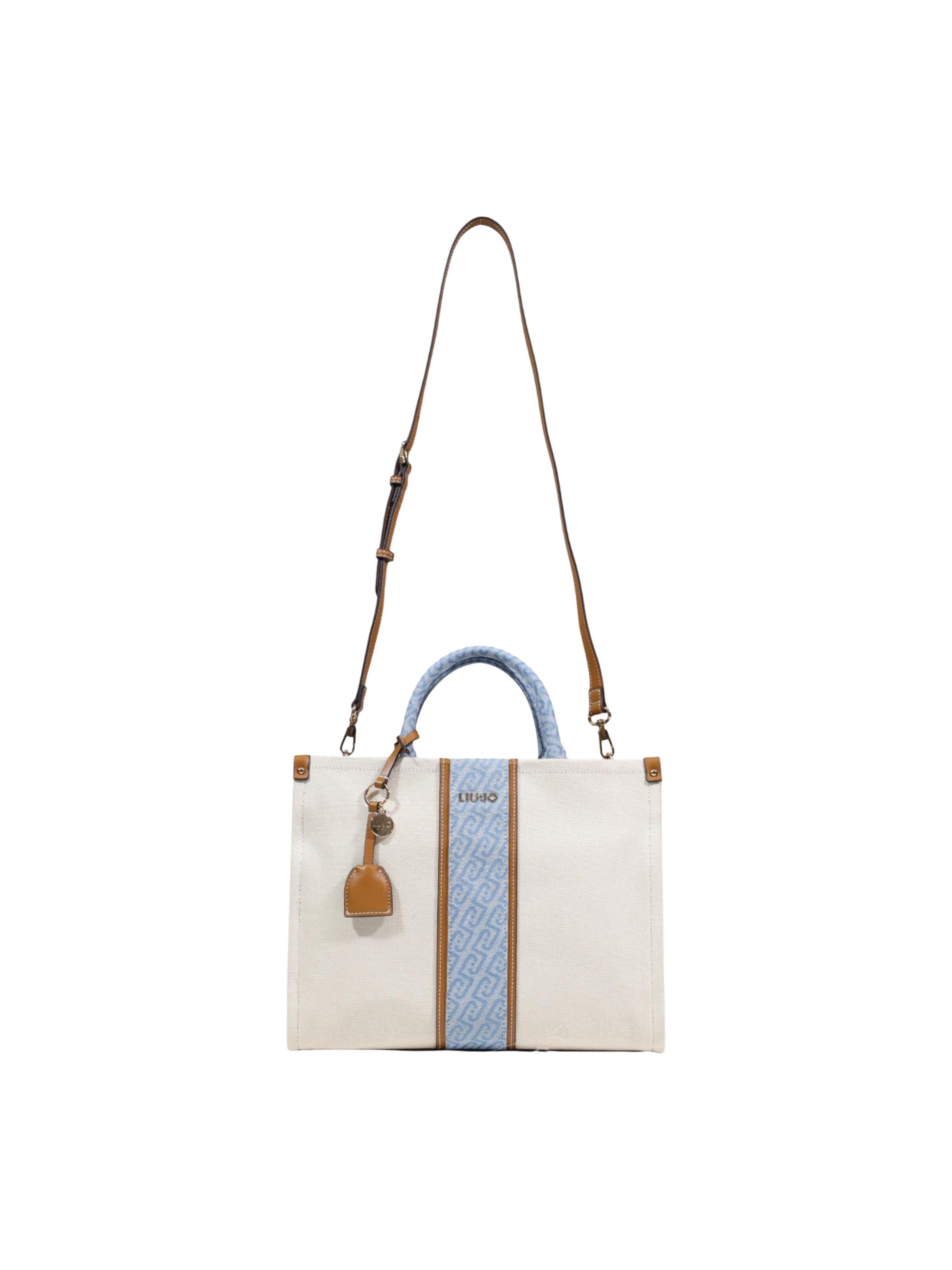 Borsa a spalla 'M TOTE AA6206 T388A' di Liu Jo in blu