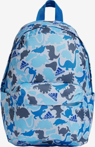 ADIDAS PERFORMANCE Backpack in Blue: front