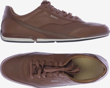 BOSS Sneakers & Trainers in 44 in Brown: front
