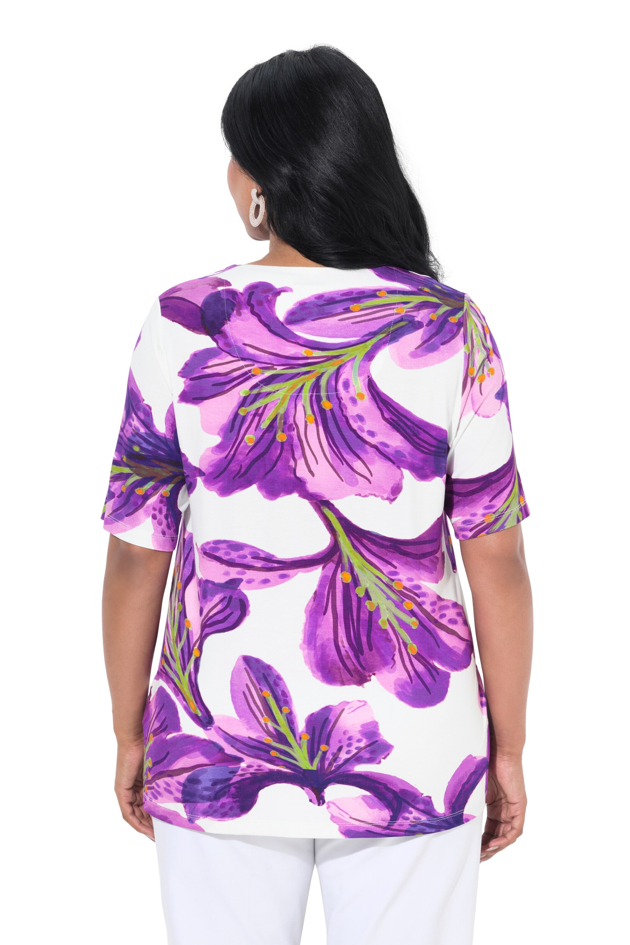 Ulla Popken Shirt in Wit