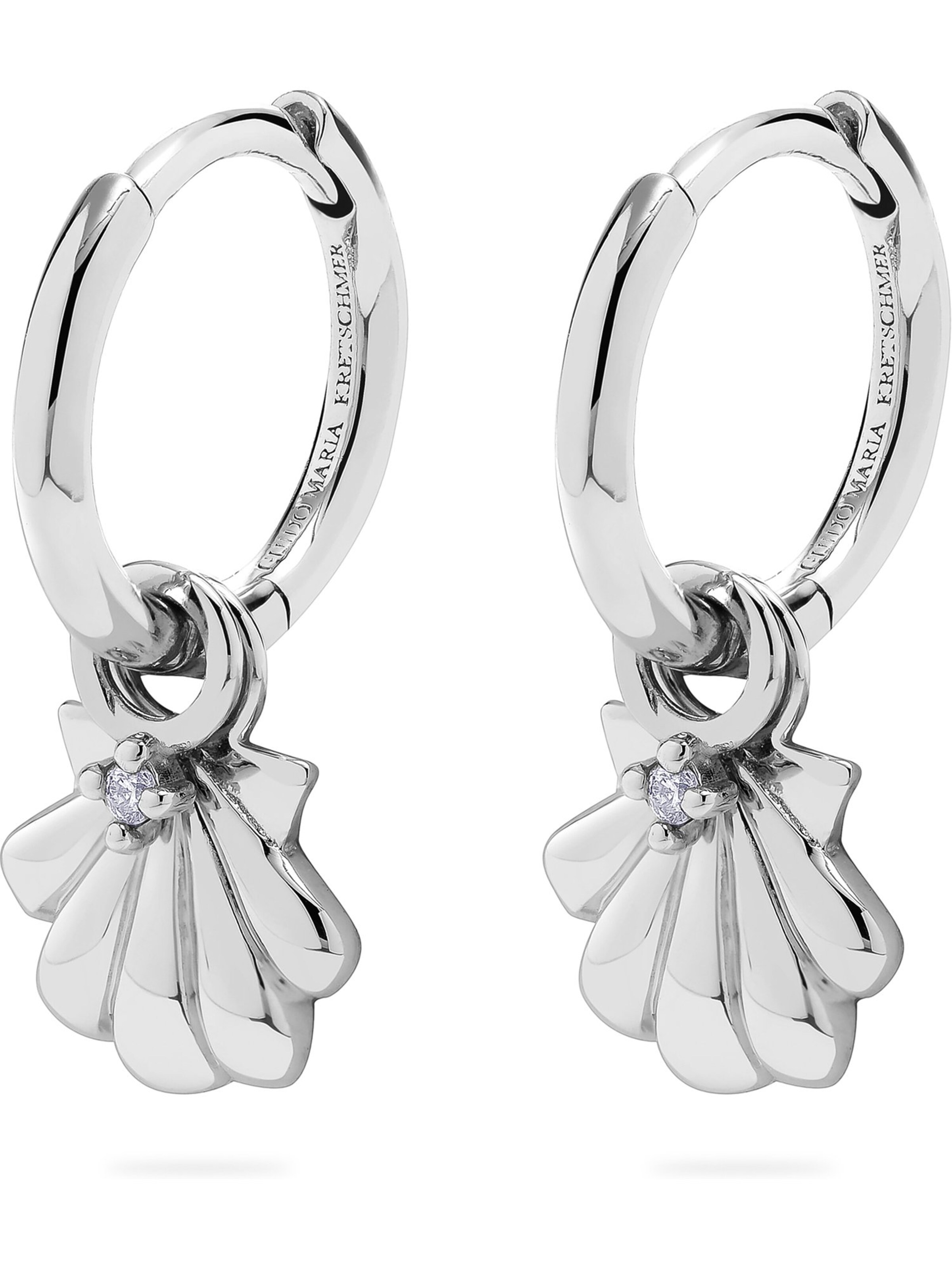 Guido Maria Kretschmer Jewellery Ohrringe in Silber: Vorderseite