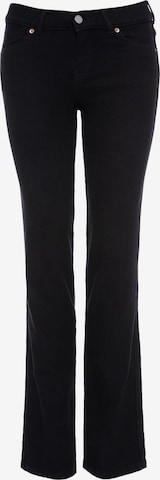 Dr. Denim Skinny Jeans 'Dixy Straight' in Schwarz: Vorderseite