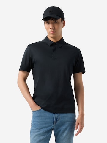 BOGNER Poloshirt 'Tayden' in Schwarz: Vorderseite