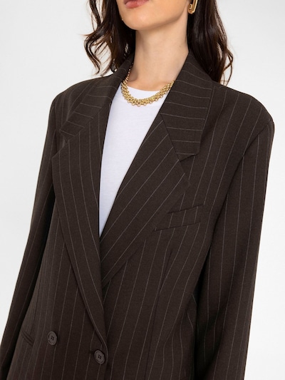 Antioch Blazer en marron / blanc, Vue avec produit