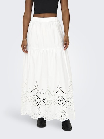 ONLY Skirt 'Roxanne' in White: front