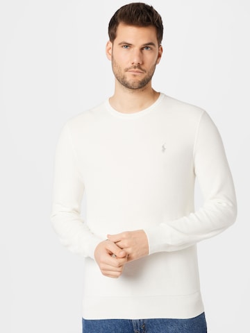 Polo Ralph Lauren Пуловер в бяло: отпред