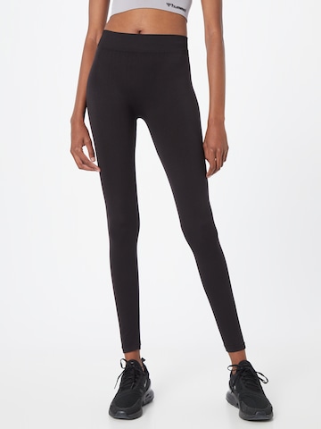 VERO MODA Skinny Leggings 'Jackie' - fekete: elől