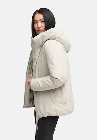 NAVAHOO Vinterjacka 'Blütenlicht 14' i beige