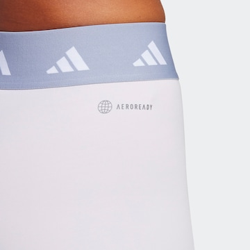 ADIDAS PERFORMANCE Skinny Sportshorts 'Techfit Bike' in Lila