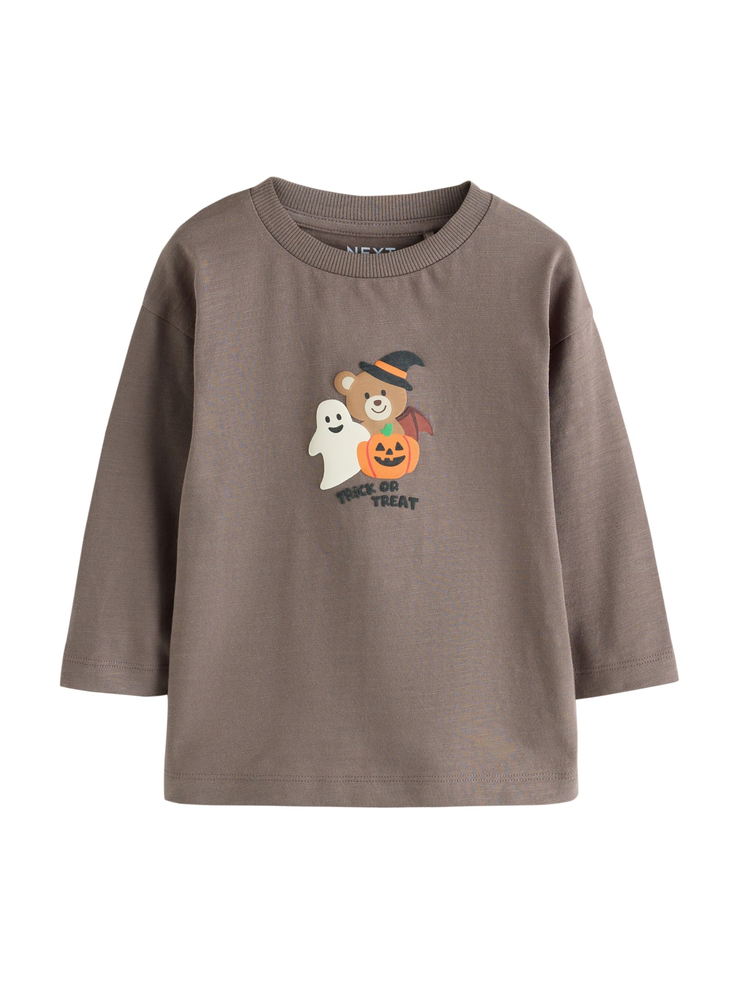 Next Shirt in Brown: front
