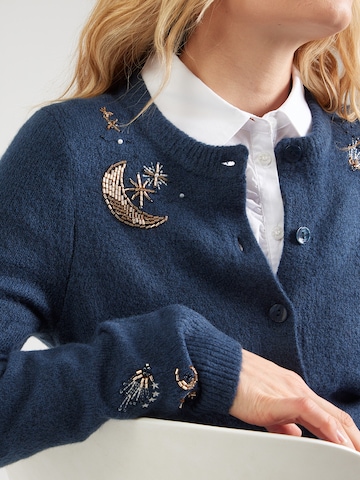 Abercrombie & Fitch Kardigán 'RAMADAN' - kék