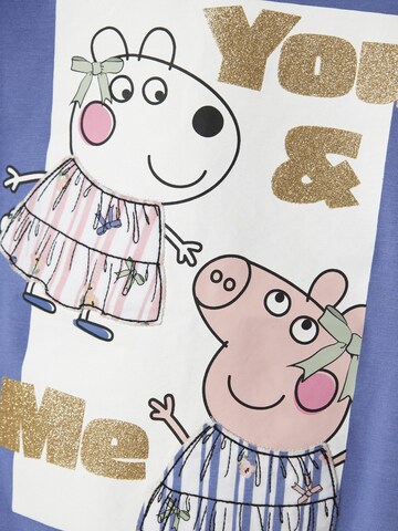 NAME IT Bluser & t-shirts 'NMFPeppa Wutz' i blå
