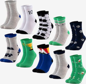Occulto Socks 'Fantasia' in Mixed colors: front