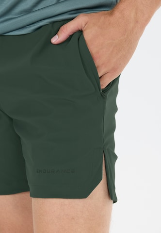 ENDURANCE Regular Sports trousers 'Dyne' in Green