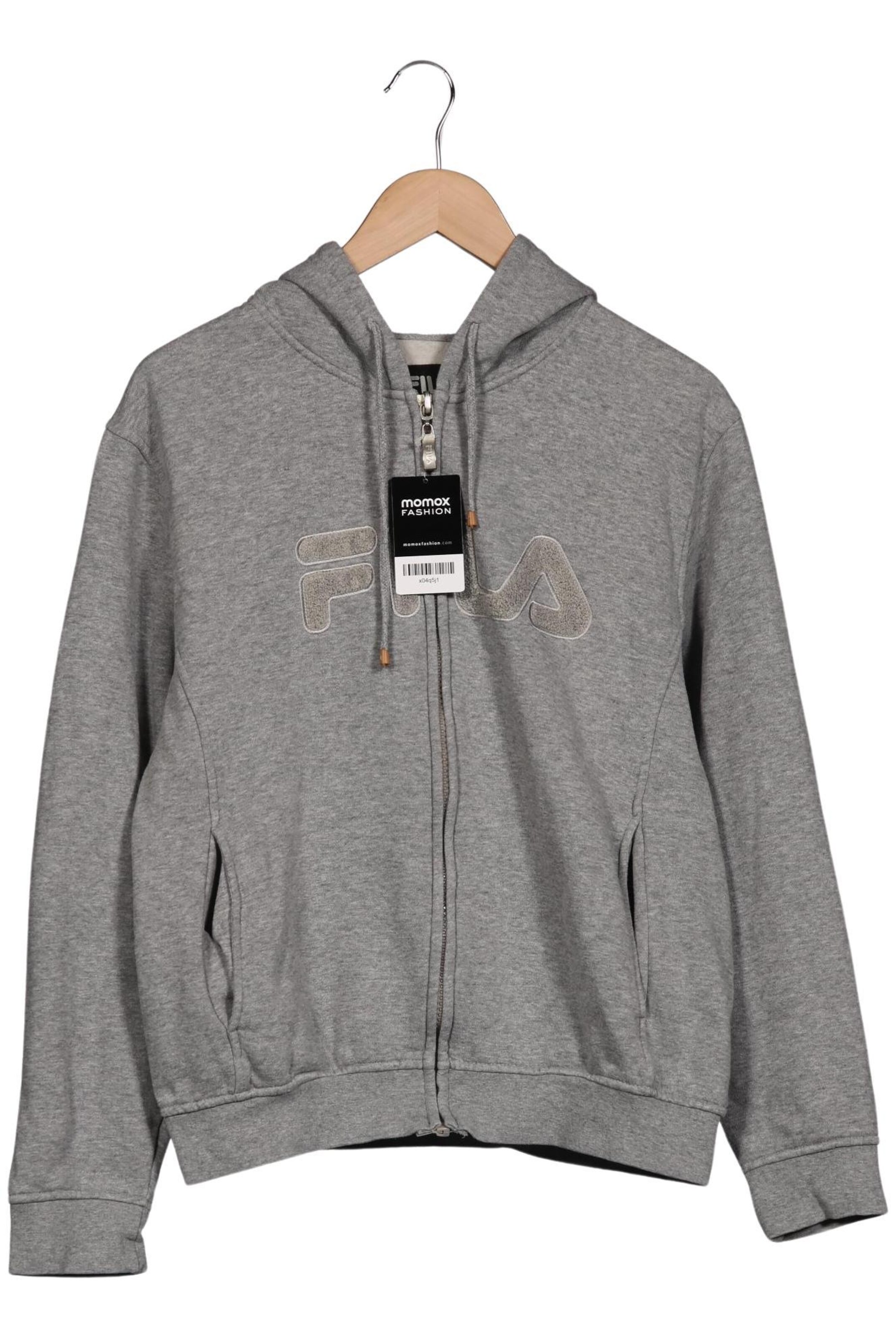 FILA Kapuzenpullover L in Grau: Vorderseite