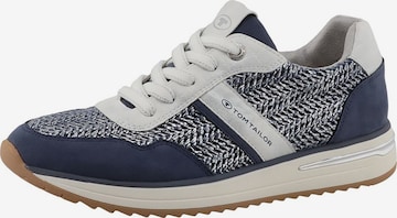 Sneaker bassa di TOM TAILOR in blu: frontale