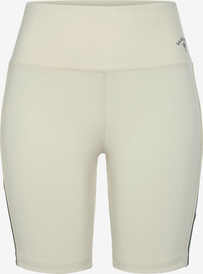 Pantaloni LASCANA ACTIVE pe negru / alb murdar, Vizualizare produs