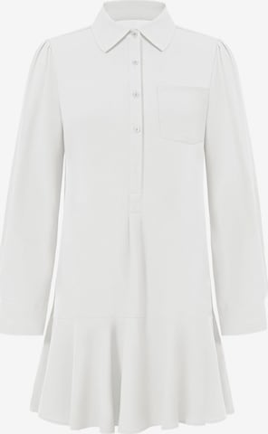 Imily Bela Kleid in Weiß: Vorderseite