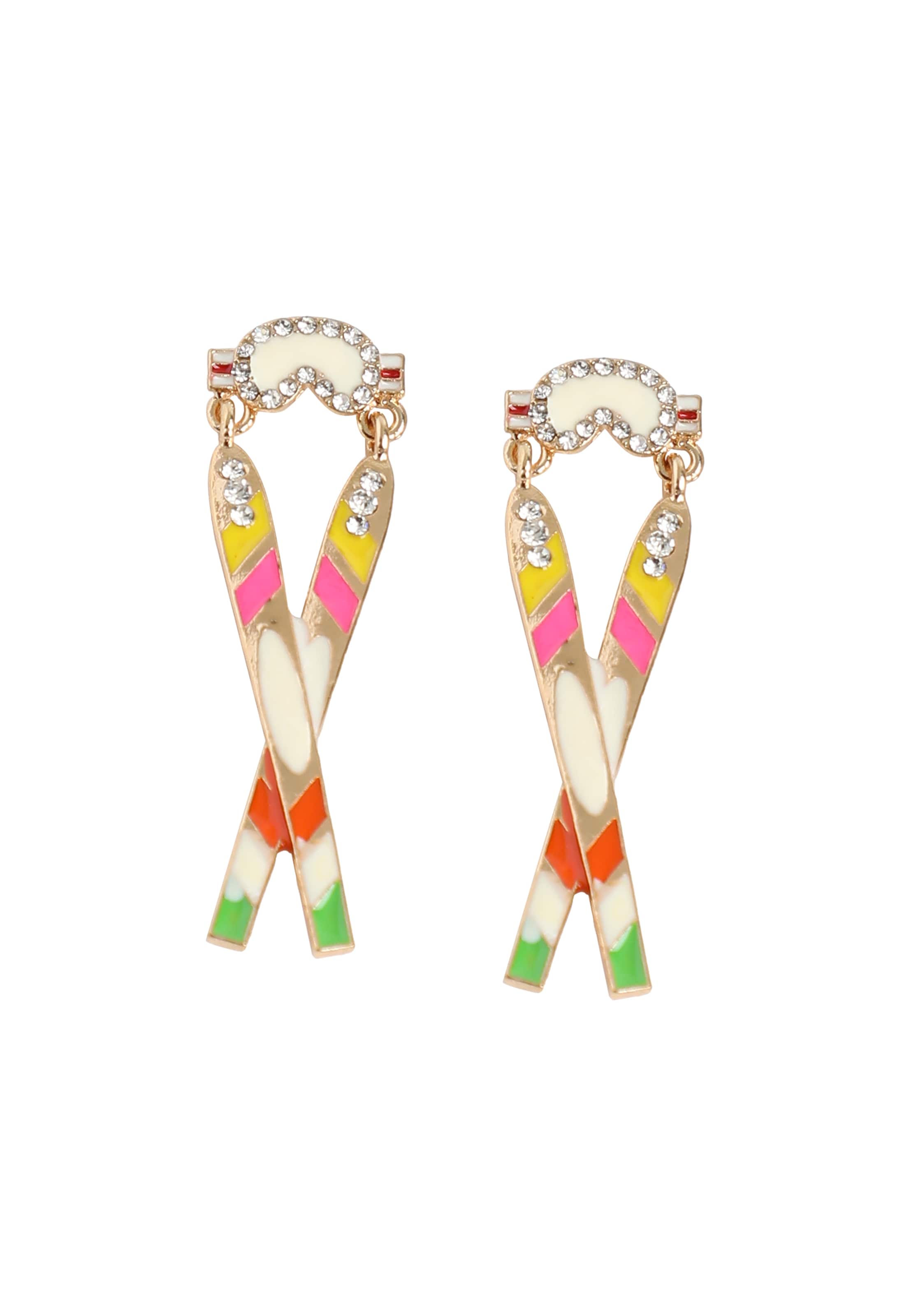 SOHI Kõrvarõngas 'Estelle', värv segavärvid: eest vaates