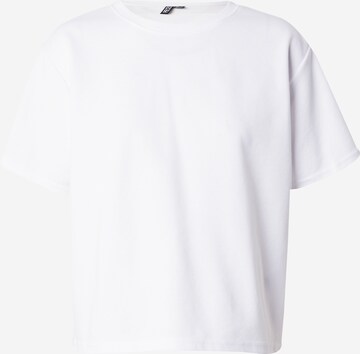 T-shirt 'SKYLAR' PIECES en blanc : devant