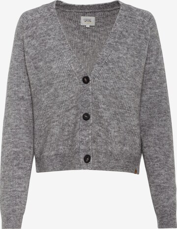 CAMEL ACTIVE Knit Cardigan in Grey: front