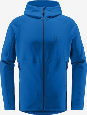 Haglöfs Athletic Fleece Jacket 'Heron' in Blue: front