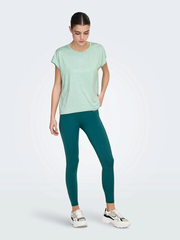 ONLY PLAY Funkcionalna majica 'ONPAUB-CORE' | zelena barva