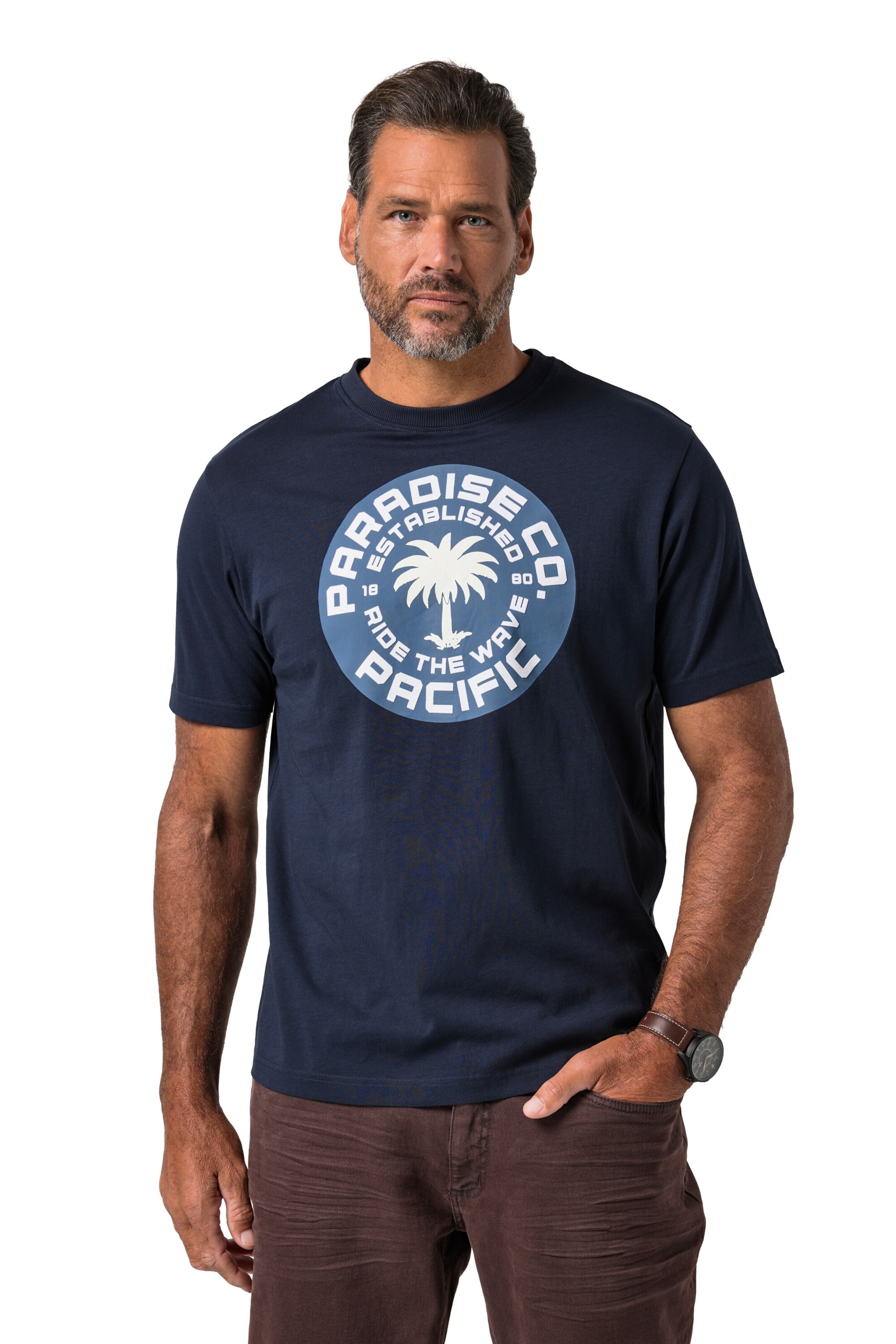 JP1880 Shirt in Blue: front