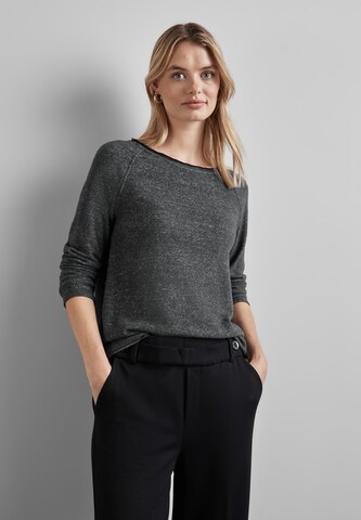 STREET ONE Shirt in Grau: Vorderseite