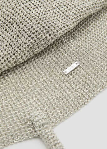 MANGO Shopper 'Platino' in Silver