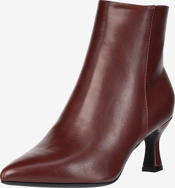 Bottines Salinyang en rouge : devant