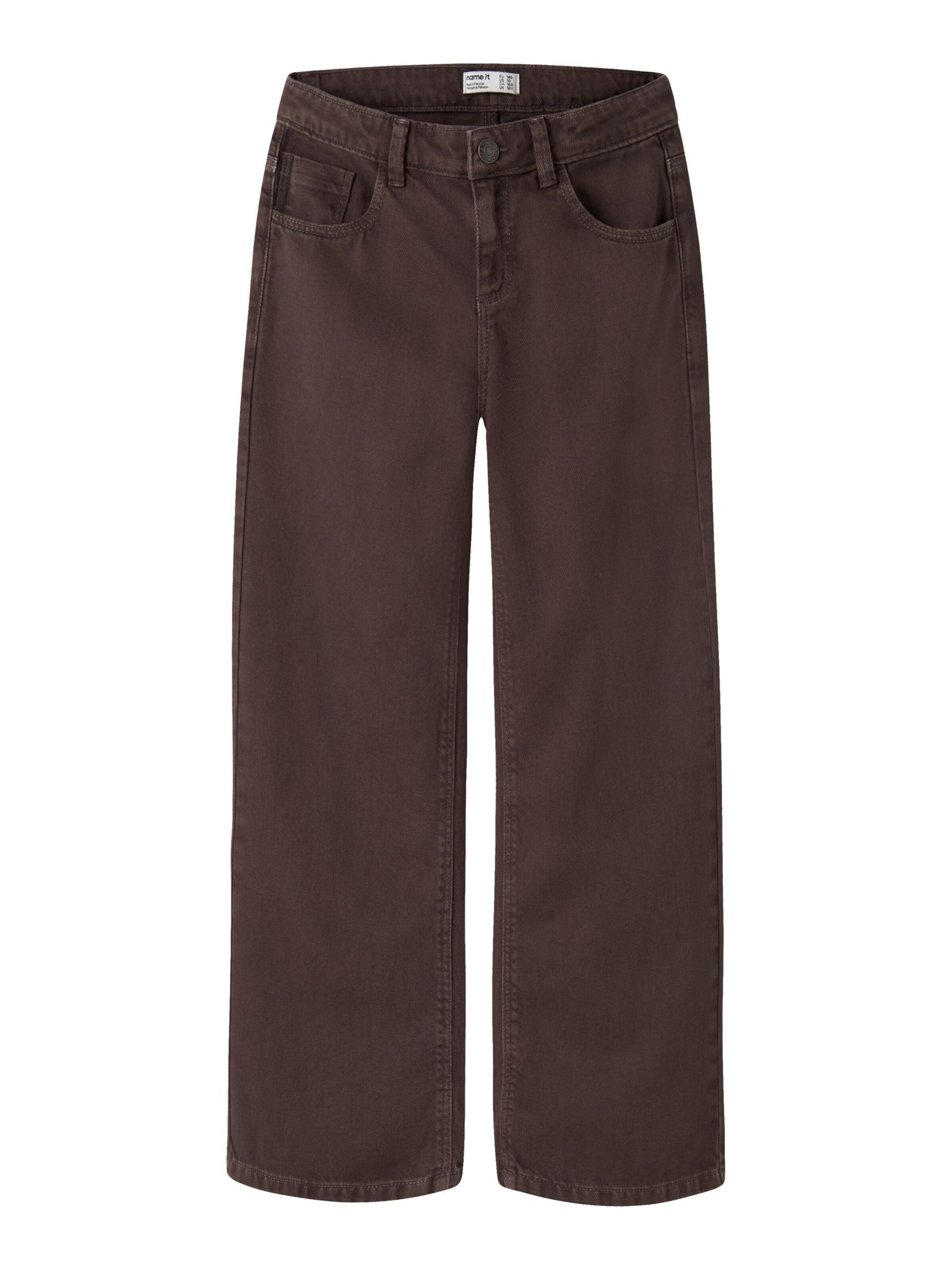 NAME IT Jeans in Brown: front