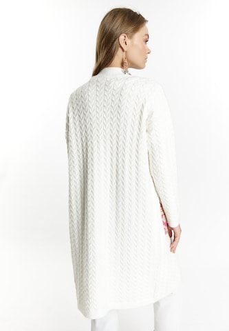 Cardigan IZIA en blanc