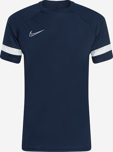 NIKE Funksjonsskjorte i marine / hvit, Produktvisning