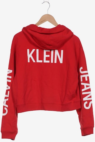 Calvin Klein Jeans Kapuzenpullover L in Rot