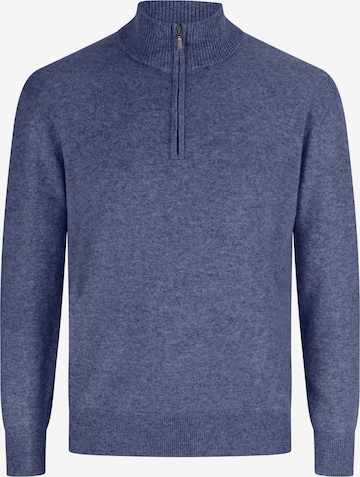 Pull-over CASH-MERE.CH en bleu : devant