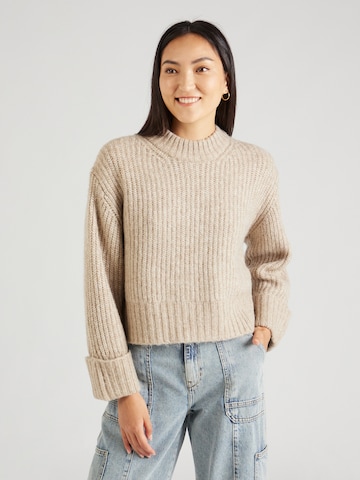 Gina Tricot Pullover i beige: forside