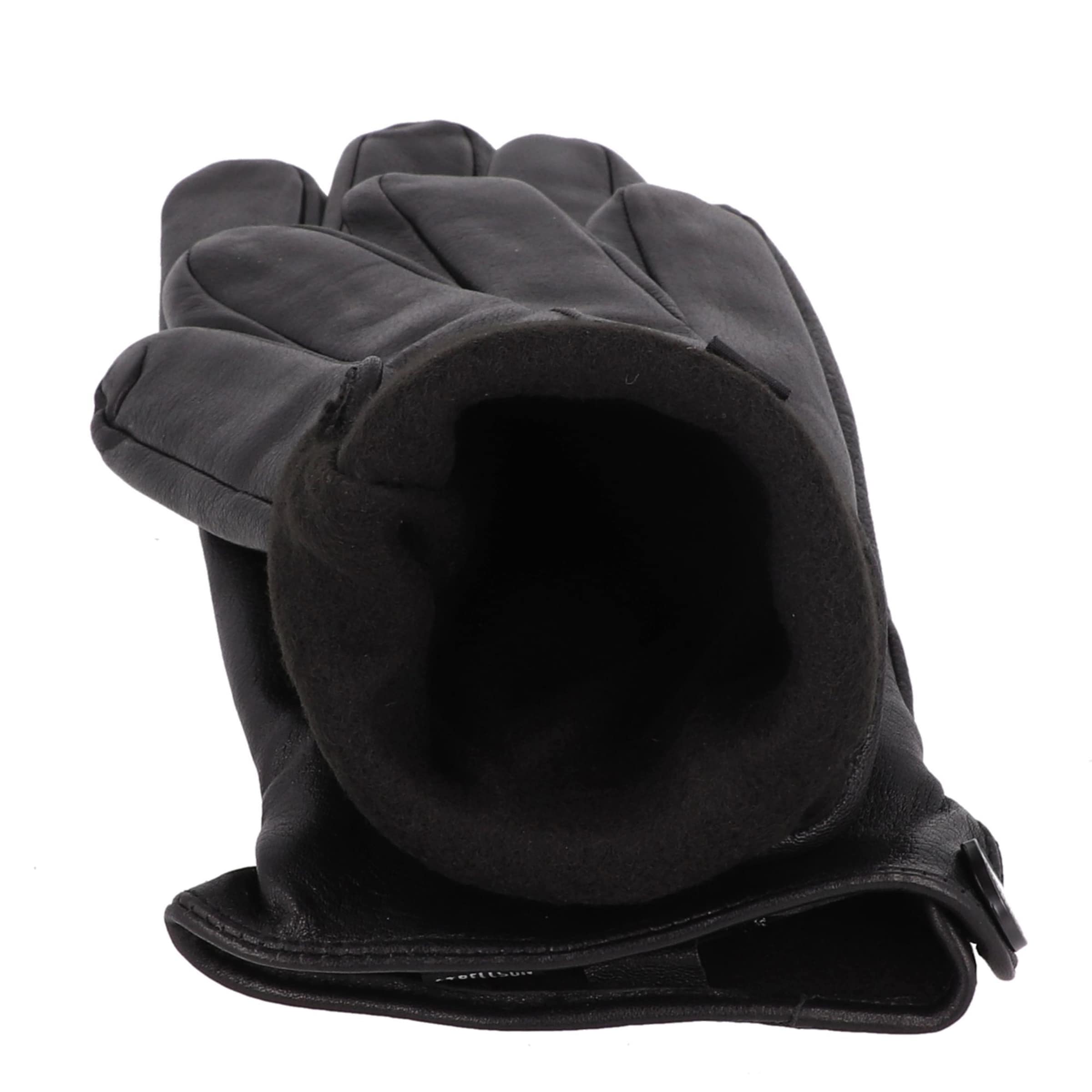STRELLSON Full Finger Gloves in Black