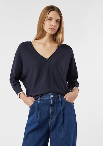COMMA Sweater in Blue: front