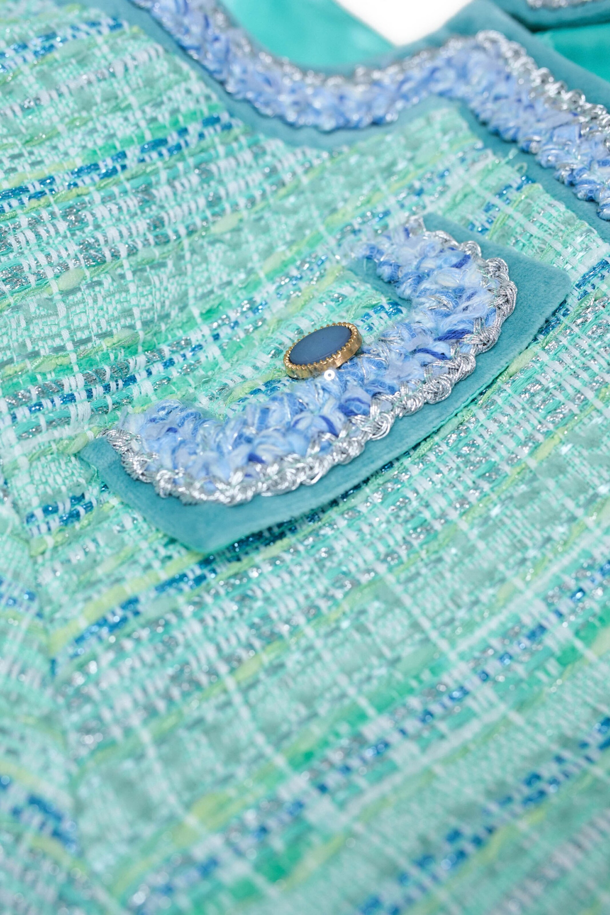 Salsa Jeans Zomerjas in Groen