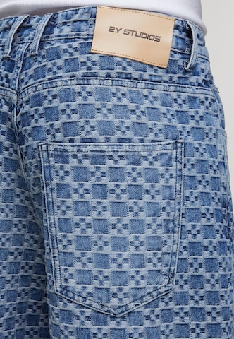 Baggy Pantaloni 'Tariq' di 2Y Studios in blu