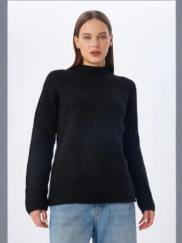 Pullover 'Pullover' di MixRay in nero: frontale